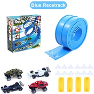 In stock 4.5M Flexible Race Track Toy DIY Double-track Racing Car Track 4 Shock-Resistant Toy Cars R