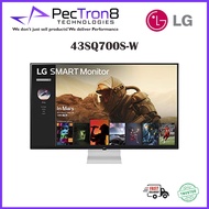 LG 43SQ700S-W 43 (109.22 cms) 4K UHD IPS Smart Display with webOS