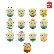 MINISO กล่องฟิกเกอร์โมเดล Minions tumbler BOB 1.0