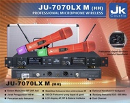 MIC WIRELESS JK COUSTIC JU-7070LX ORIGINAL MIC PEGANG-PEGANG