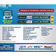 Discount K VISION Paket CLING 1Tahun/360 Hari MNC GROUP K-VISION CL12