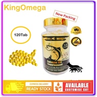 *Ready Stock* King Omega Fish Oil Capsule Dog & Cat 120’s / Fish Oil for Cat