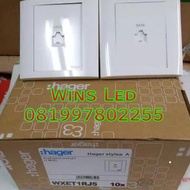 Outlet Data HAGER WXET1RJ5 1 MODUL