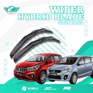 Wiper Hybrid Blade Suzuki Ertiga / All New Ertiga Frameless 1 Set Left Right Hybrid Blade W301