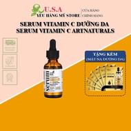 Vita.min C Skin Care Serum ArtNaturals + Retinol Serum + American Hyaluronic Serum