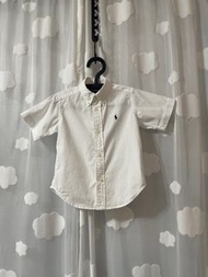RALPH LAUREN(POLO)中性童 經典款白襯衫
