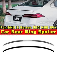 premium-For G60 Car Rear Roof Spoiler Accessories For BMW 5 Series i5 G60 M60 525i 530i 2024+ Car Re