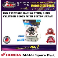 IKK Y125Z SR3 RACING CYLINDER BLOCK // 59MM / 61MM WITH PISTON (TKRJ) JAPAN BLOK Y125 Y125ZR SR-3 SR 3 100%ORIGINAL (Y2)