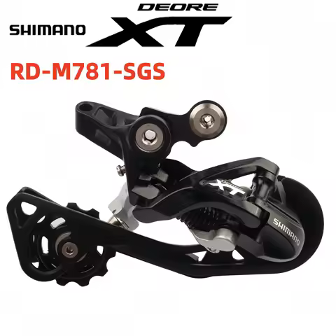 Shimano DEORE XT Series RD-M781-SGS Rear Derailleur 10 Speed For MTB Mountain Bike Original Shimano