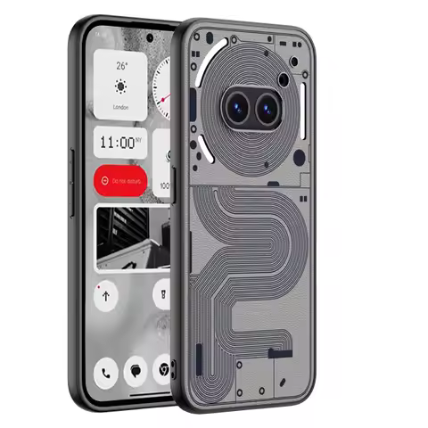 Luxury Painted Leather Soft Case For Nothing Phone 2A Back Light Precision Hole Shockproof Matte Cov