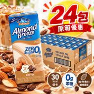 韓國 Almond Breeze 零糖杏仁咖啡 아몬드브리즈 커피 Zero Sugar 低卡30kcal 190ml 平行進口 此日期或之前食用：2027年08月31日