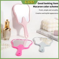 Tooth Shaped Mouth Mirror, Unbreakable Plastic Makeup Mirror - Dentist Gift