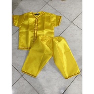 Dance Outfit Short-sleevedsatin for children's dance clothes