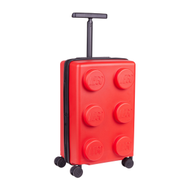 樂高®，紅色2x3 方塊經典造型20吋行李箱