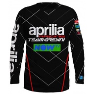 new tee aprilia long sleeve 3d printed from s to 3xl