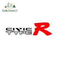 EARLFAMILY Inital D Car Stickers Personality Motorcycle Windshield Racing Drifting Waterproof PVC De