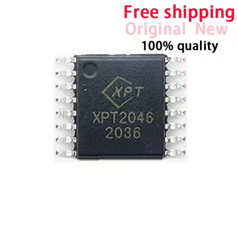 10Pcs New Original XPT2046 TSC2046 H2046 HR2046 TSSOP16 touch screen controller IC Chip Wholesale In