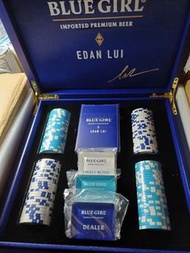 Bluegirl 籌碼 Poker Set