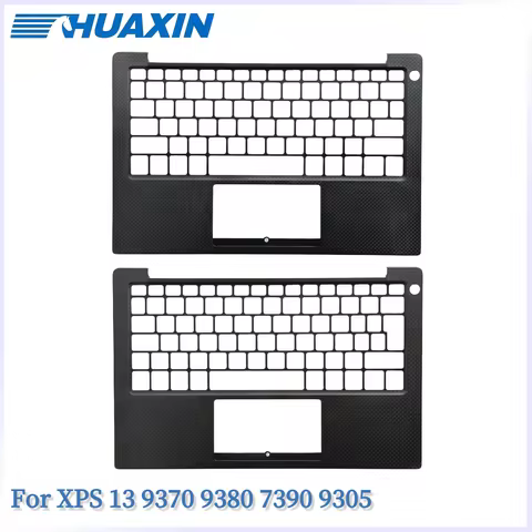 New For DELL XPS 9370 9380 7390 9305 Palmrest Upper Cover Laptop Top Case UK US Notebook Top Cover 1