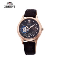 Orient Azure Automatic Brown Leather Watch For Women OR-RA-AG0017Y10B