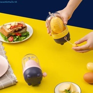 SEVENHOME3E Manual Egg Yolk Mixer, Thickened Hand Pull Design Egg Scrambler, Portable Built-in Silic