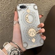 Plating Metal IMD Case For OPPO A3S A12E Phone Cases Casing Solid Color Silicone Cover 7052 CY