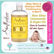 •384ml• Shea Moisture Baby Wash &amp; Shampoo W Frankincense &amp; Myrrh