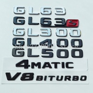 2017 Letters Numbers Emblem Badge for Mercedes Benz X166 AMG GL63s GL350 GL400 GL500 GL550 V8 BITURB