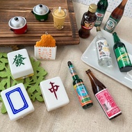 Taiwan Ancient Taste Style Refrigerator Stickers Three-Dimensional Magnet Taiwan Nostalgic Series Ta