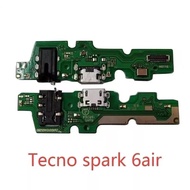 Charging Port Tecno Spark 6 Air Connector Flex PCB Board for 6 1