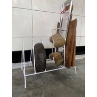 Cutting board rack/mortar & pestle rack/plate rack/mortar holder and chopping board holder/mortar ra