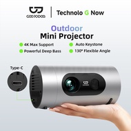 GOOJODOQ Netflix Projector 1080p FHD Realistic Image Quality and 700 ANSI Lumens of Brightness