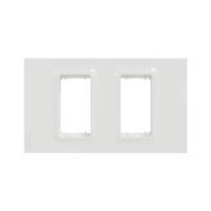 หน้ากาก 2 ช่อง SCHNEIDER M3TS01XS_WE MILUZ (1302634)