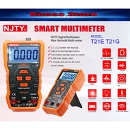 NJTY Electrical Multimeter T21E / T21G Intelligent Multimeter Digital High Precision Automatic Small