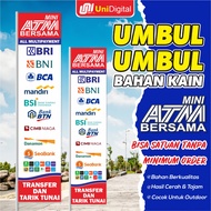 Mini ATM Cloth Pennant ATM Together/ (Custom Size & Design)