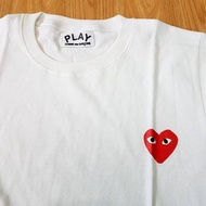 CDG PLAY WHITE T-Shirt