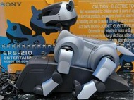 【美智子】Sony經典aibo ERS 210寵物機器狗  藍色 日本來源成色如圖配件自己看吧看到的都有電池沒有了無