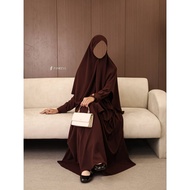 Gamis Saja Alyan Voll 1 Fameeya | Open PO 9 april 26 - Ready Early July 26