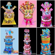 ENAK! snack tower murah/ snack tart murah + uang tarik -