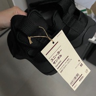 MUJI 黑色涼鞋 (忍者鞋）