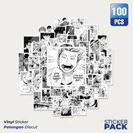 100 PCS Haikyuu Comic Anime Stickers!! Waterproof Aesthetic - For Laptops, Motorcycles, and Helmets 