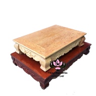 Altar Podium Shelf, Wooden Osin Shelf for Preset Altar (4 Sizes)