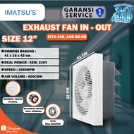 / WALL Fan Exhaust Fan 12 Inch 220V Exhaust Shutter In-Out Exhaust Fan