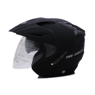 Pro-Straight Double Visor SNI Adult Helmet - Safe and Comfortable, Washable Motorcycle Helmet