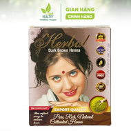 Bột nhuộm tóc thảo dược Henna - Nâu 60g