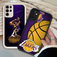 YS-65 Lakers Basketball Shockproof Casing for Samsung A55 A54 M15 S25 S24 S21 FE Ultra