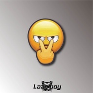 Emoji emoji emoji Yellow Bier Fun Car Sticker Sticker Waterproof Sticker Luggage Sticker Hard Hat St