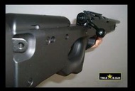 廠商展示品出清~稀有T96狙擊槍獵槍T-96空氣槍長槍生存遊戲6MM BB彈玩具槍(可選配戰術狙擊鏡及全金屬伸縮腳架)