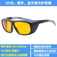 Deep Laser UV Ultraviolet Protective Glasses 405nm Blue Laser Goggles Disinfection Light Green Light