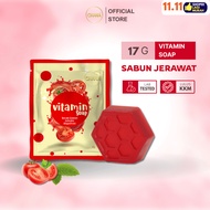 OHANA Vitamin Soap with Tomato Exctract, Niacinamide, Kojic Acid and Peppermint (17g)